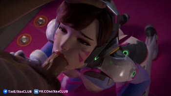 Rough Ride with Overwatch's Dva by X64CLUB