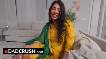 Jasmine Sherni's Taboo Temptation: Stepdad's POV Licking Her Petite Tits & Wet Pussy
