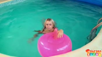 Sabrina dildoing pussy