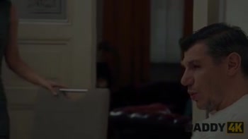 DADDY4K. My slutty GF thought I didn't know she fucked my dad