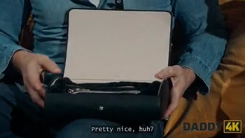 DADDY4K. My slutty GF thought I didn't know she fucked my dad