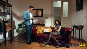 DADDY4K. My slutty GF thought I didn't know she fucked my dad