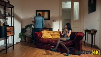 DADDY4K. My slutty GF thought I didn't know she fucked my dad