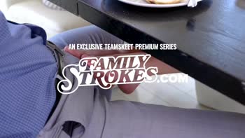 Mike Mancini's Freeuse Fantasy Fulfilled by Teen (18+) Stepdaughter London Rose