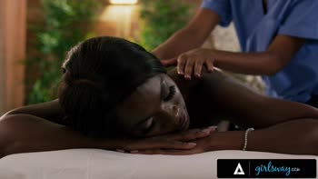 Ana Foxxx and Friends: Sizzling Threesome Oil Massage Delight