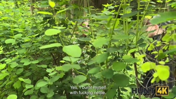 HUNT4K. Pussy Hunting in forest. Hot sex with Maya