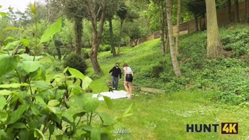 HUNT4K. Pussy Hunting in forest. Hot sex with Maya