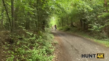 HUNT4K. Pussy Hunting in forest. Hot sex with Maya