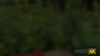HUNT4K. Pussy Hunting in forest. Hot sex with Maya