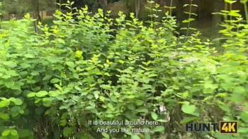 HUNT4K. Pussy Hunting in forest. Hot sex with Maya
