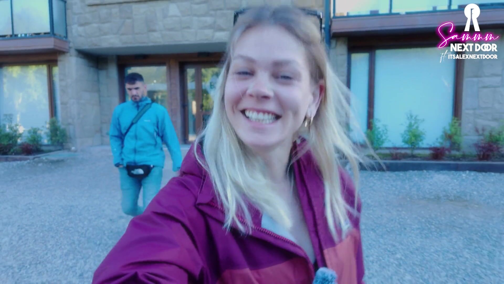 PETITE GIRLFRIEND FUCKS very Passionate after Long Hike W/ Friends - SammmNextDoor Date Night #34