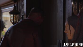 Lilly Bell & Chantal Danielle: Witching Babes Share Hunter's Hung Cock