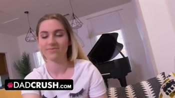 DadCrush - "Please, touch me, stepdad! Stick your fingers deep inside my pussy! I need your cock!"