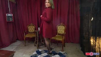Elle Rio's Steamy Solo: A Brunette Trans Girl's Hot High Heel Fantasy