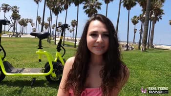 Real Teens (18+) - Girl Next Door Liz Jordan Does Her First Porn Casting