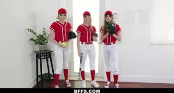 BFFS - Baseball Coach Gets Sucked Off By Three Horny