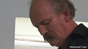 Cheating GF's Secret Desire: Dad's Cum-Filled Thrills