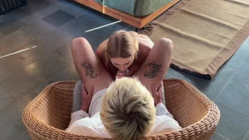 Californiababe's Step Fantasy: Petite Blonde Stepsister Anal & Blowjob