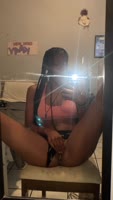 KaliRayne Teases Her Pretty Pink Pussy