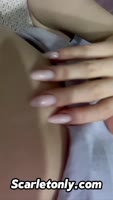 Scarletrose696's Sizzling Solo: Red-Haired Teen (18+) Teases Big Boobs & Ass