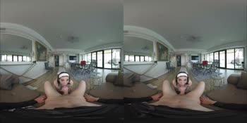 Be Delights Maddie Perez in 60FPS POV VR Threesome