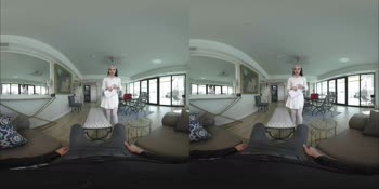 Be Delights Maddie Perez in 60FPS POV VR Threesome