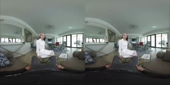 Be Delights Maddie Perez in 60FPS POV VR Threesome
