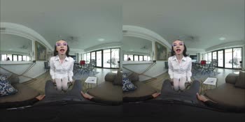 Be Delights Maddie Perez in 60FPS POV VR Threesome