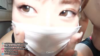 Cosplayhands: Japanese Athlete's Cosplay Handjob Armpit Treat