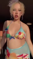 Vanilla Faith's Bikini Seduction: Racy Solo Tease
