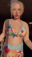 Vanilla Faith's Bikini Seduction: Racy Solo Tease