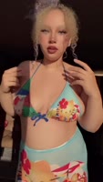 Vanilla Faith's Bikini Seduction: Racy Solo Tease