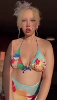 Vanilla Faith's Bikini Seduction: Racy Solo Tease