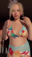 Vanilla Faith's Bikini Seduction: Racy Solo Tease