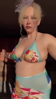 Vanilla Faith's Bikini Seduction: Racy Solo Tease