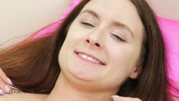 Steaming Hot Brunette Auditions - New Girl's Naughty Debut