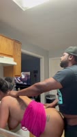 Dab Dixon's Ebony Redbone Big Tits Blowout
