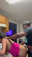 Dab Dixon's Ebony Redbone Big Tits Blowout