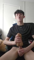 Lewishot18's Solo Session: Uncovering His Massive Uncut Cock