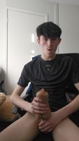 Lewishot18's Solo Session: Uncovering His Massive Uncut Cock
