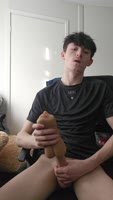 Lewishot18's Solo Session: Uncovering His Massive Uncut Cock