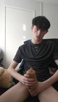 Lewishot18's Solo Session: Uncovering His Massive Uncut Cock