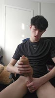 Lewishot18's Solo Session: Uncovering His Massive Uncut Cock