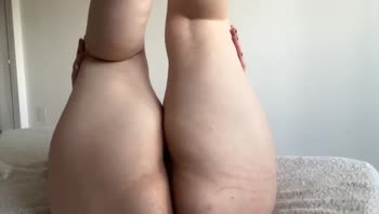 LilWickedEvelyn's Big Booty Tease: Spread Wide for Your Pleasure