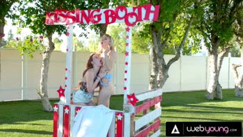 Danni Rivers & Ivy Wolfe's Kissing Booth Seduction
