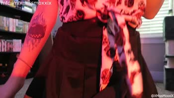 MoxxiBunni's Wild Halloween Cat Girl Solo: Fueled by a Fuck Machine
