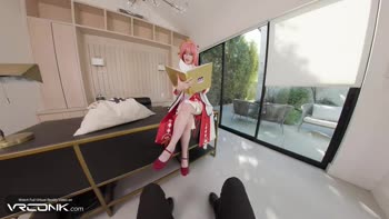 Melody Marks' Virtual Fantasy: Genshin Impact Yae Miko POV Cosplay