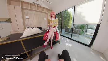 Melody Marks' Virtual Fantasy: Genshin Impact Yae Miko POV Cosplay