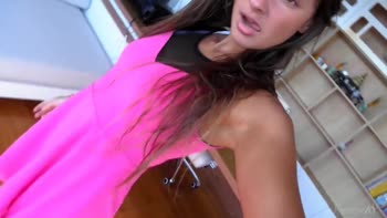 Melena A's Sun-Kissed Solo Delight