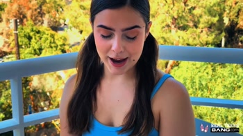 Alex Jett's Hottie Girlfriend Goes Wild in Public Blowjob